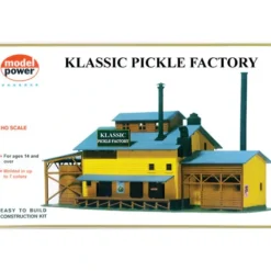 Model Power 465 HO Scale Heinz Pickle Factory Building Kit - Model Train Junction: Quality Parts and Art Supplies