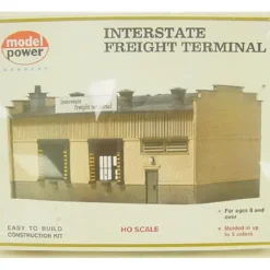 Model Power 411 HO Scale Interstate Freight Terminal Kit - Model Train Junction: Quality Parts and Art Supplies