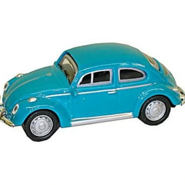 Model Power 19171 HO Scale Minis Mint Green Volkswagen Beetle - Model Train Junction: Quality Parts and Art Supplies
