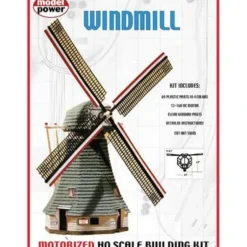 Model Power 404 HO Scale Motorized Windmill - Model Train Junction: Quality Parts and Art Supplies