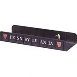 Model Power 121 HO Scale PRR Girder Bridge w/Figures - Model Train Junction: Quality Parts and Art Supplies