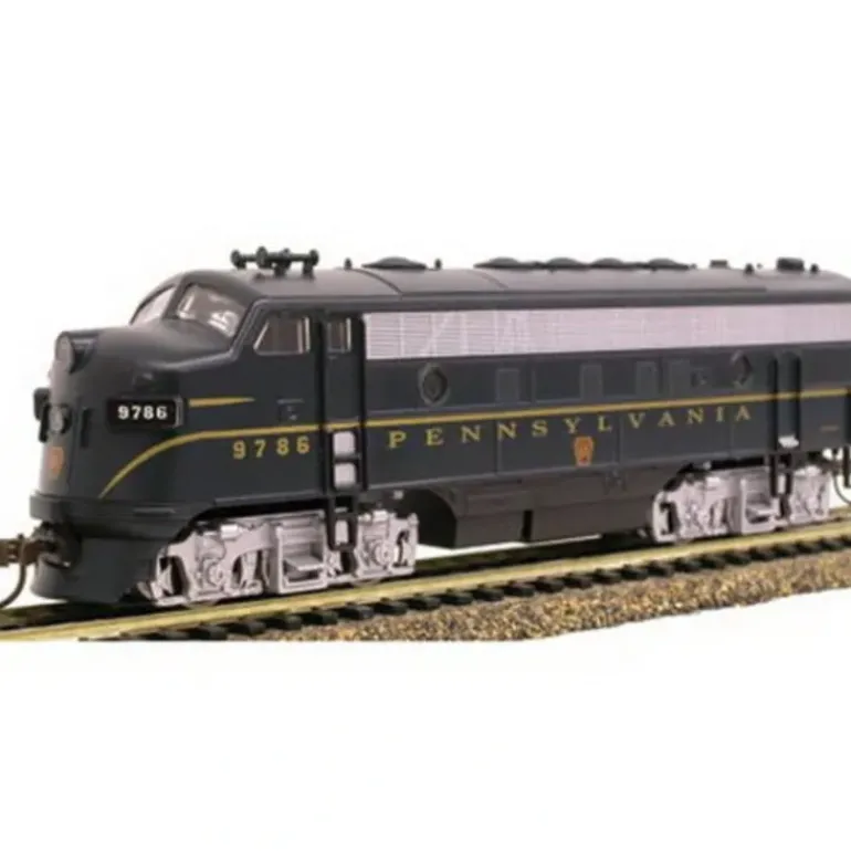 Model Power 2163 HO Scale PRR F7 Metal Diesel #9786 DCC - Model Train Junction: Quality Parts and Art Supplies