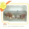 Model Power 564 HO Scale Redwood Station Built Up - Model Train Junction: Quality Parts and Art Supplies