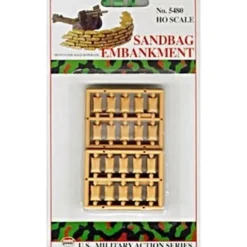 Model Power 5480 HO Scale Sand Bags Embankment - Model Train Junction: Quality Parts and Art Supplies