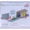 Model Power 408 HO Scale Trackside Maintenance Construction Building Kit - Model Train Junction: Quality Parts and Art Supplies