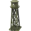 Model Power 632 HO Scale US Army Lighted Water Tower - Model Train Junction: Quality Parts and Art Supplies