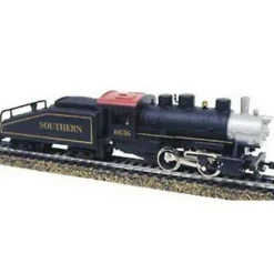 Model Power 96636 HO Southern 0-4-0 Steam Locomotive Shifter &Tender - Model Train Junction: Quality Parts and Art Supplies