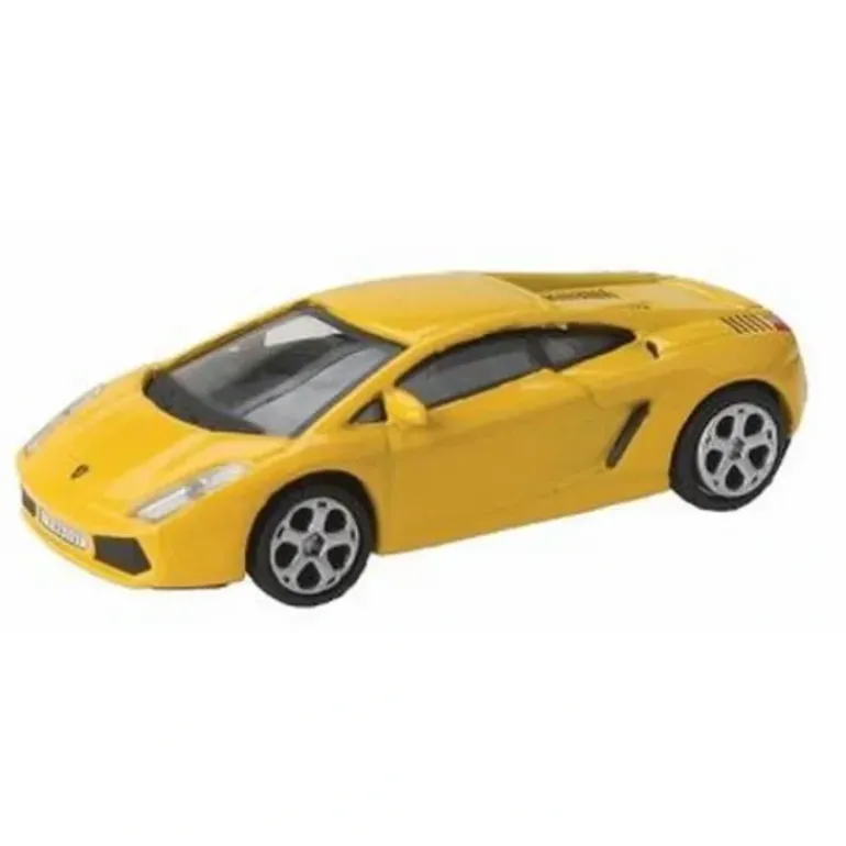 Model Power 19380 HO Yellow 2006 Lamborghini Gallardo - Model Train Junction: Quality Parts and Art Supplies