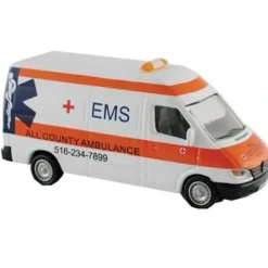 Model Power 19219 MB Sprinter EMS Van - Model Train Junction: Quality Parts and Art Supplies