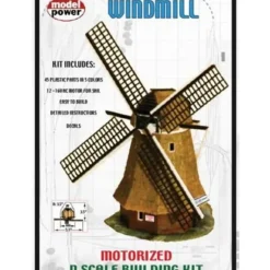 Model Power 1578 Motorized Windmill - Model Train Junction: Quality Parts and Art Supplies