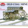Model Power 1552 N Coal Mine Plastic Building Kit - Model Train Junction: Quality Parts and Art Supplies