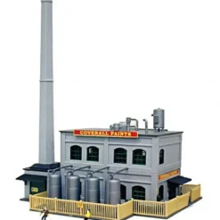 Model Power 2589 N Coverall Paints Built Up Lighted W/ 2-Hand Painted Figures - Model Train Junction: Quality Parts and Art Supplies
