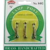 Model Power 8482 N Lamp Post Lighted Accessories (Pack of 3) - Model Train Junction: Quality Parts and Art Supplies