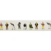Model Power 1344 N Pedestrian Figures (Set of 9) - Model Train Junction: Quality Parts and Art Supplies
