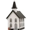 Model Power 2553 N Scale Built-Up Church - Model Train Junction: Quality Parts and Art Supplies