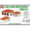 Model Power 1584 N Scale 3-Building RR Maintenance Complex Kit - Model Train Junction: Quality Parts and Art Supplies