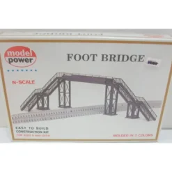 Model Power 1548 N Scale Foot Bridge - Model Train Junction: Quality Parts and Art Supplies