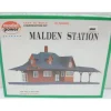 Model Power 1524 N Scale Malden Station Building Kit - Model Train Junction: Quality Parts and Art Supplies