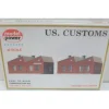 Model Power 1547 N Scale US. Customs Building Kit - Model Train Junction: Quality Parts and Art Supplies