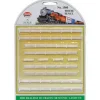 Model Power 1560 N Scale White Fence - Model Train Junction: Quality Parts and Art Supplies