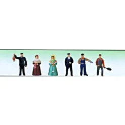 Model Power 6065 O And 0-27 Steam Era People Figures (Set of 6) - Model Train Junction: Quality Parts and Art Supplies