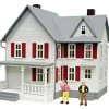 Model Power 6355 O Built-Up Kennedy's House - Model Train Junction: Quality Parts and Art Supplies