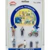 Model Power 6196 O/O27 Scale Postal Workers (Set of 6) - Model Train Junction: Quality Parts and Art Supplies