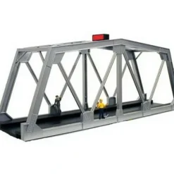 Model Power 6095 O/O27 Truss Bridge W/Blinking Light - Model Train Junction: Quality Parts and Art Supplies