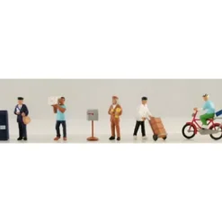 Model Power 5785 Postal Workers (Pack of 7) - Model Train Junction: Quality Parts and Art Supplies