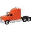 Model Power Mini Series 20301 1:87 Orange Ford Aeromax Truck - Model Train Junction: Quality Parts and Art Supplies