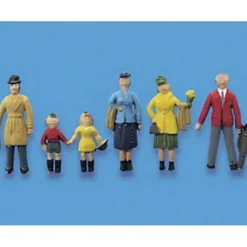 Modelscene 5057 HO PASSENGERS, STNDNG A - Model Train Junction: Quality Parts and Art Supplies