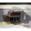 Monster Model Works HOSS-3 HO Scale Single Story Starter Structure Building Kit - Model Train Junction: Quality Parts and Art Supplies