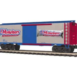 MTH 20-94162 3 Musketeers Reefer Car - Model Train Junction: Quality Parts and Art Supplies