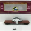MTH 20-98686 50 Ton 41 Ft. Wood Flatcar w/1941 Ford - Model Train Junction: Quality Parts and Art Supplies