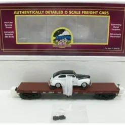 MTH 20-98686 50 Ton 41 Ft. Wood Flatcar w/1941 Ford - Model Train Junction: Quality Parts and Art Supplies