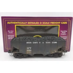 MTH 20-97205 AC&Y 2-Bay Fish Belly Hopper #6080 EX/Box - Model Train Junction: Quality Parts and Art Supplies