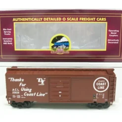 MTH 20-93451 Atlantic Coast Line 40' Box Car - Model Train Junction: Quality Parts and Art Supplies