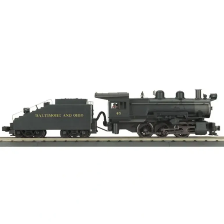 MTH 30-1447-1 Baltimore & Ohio 0-6-0 B-6 Steam Locomotive w/PS 2.0 #45 - Model Train Junction: Quality Parts and Art Supplies