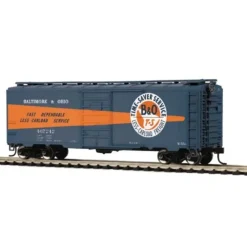 MTH 81-74002 Baltimore & Ohio HO Scale 40' PS-1 Boxcar #467258 - Model Train Junction: Quality Parts and Art Supplies