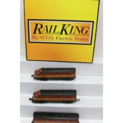 MTH 30-2992-1 B&M F-3 ABA Diesel Engine Set w/Proto-Sound 2.0 #4227A/4228A/4227B - Model Train Junction: Quality Parts and Art Supplies