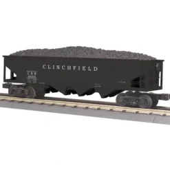 MTH 30-75376 4-BAY HOPPER CAR CLINCHFIELD - Model Train Junction: Quality Parts and Art Supplies