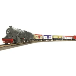 MTH 10-3039-1 Beer Reefer Tinplate 260E O Gauge Steam Freight Set with PS 2.0 - Model Train Junction: Quality Parts and Art Supplies