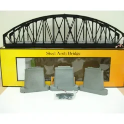 MTH 40-1050 Black Steel Arch Bridge - Model Train Junction: Quality Parts and Art Supplies