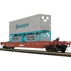 MTH 20-95074 BNSF Husky Stack Car w/ Maersk Containers #238558 - Model Train Junction: Quality Parts and Art Supplies