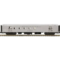 MTH 20-68133 Burlington 70 RPO Passenger Car (Ribbed) - Model Train Junction: Quality Parts and Art Supplies