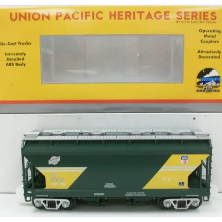MTH 20-97669 C&NW 2-Bay Centerflow Hopper - Model Train Junction: Quality Parts and Art Supplies
