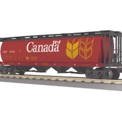 MTH 30-75290 Canada 4-Bay Cylindrical Hopper Car - Model Train Junction: Quality Parts and Art Supplies