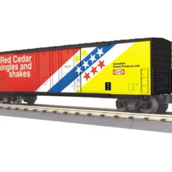 MTH 30-74627 Canadian Forest Products LTD 50' Double Door Plugged Box - Model Train Junction: Quality Parts and Art Supplies