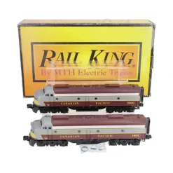 MTH 30-2914-1 Candian Pacific E-8 AA Diesel Engine Set w/PS 2.0 #1800/1801 - Model Train Junction: Quality Parts and Art Supplies