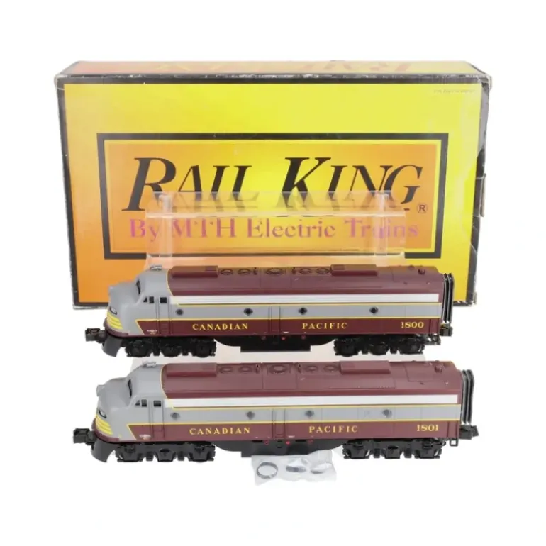 MTH 30-2914-1 Candian Pacific E-8 AA Diesel Engine Set w/PS 2.0 #1800/1801 - Model Train Junction: Quality Parts and Art Supplies